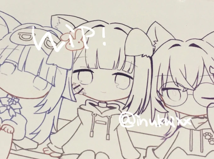 skebイラスト、描いてます～! 