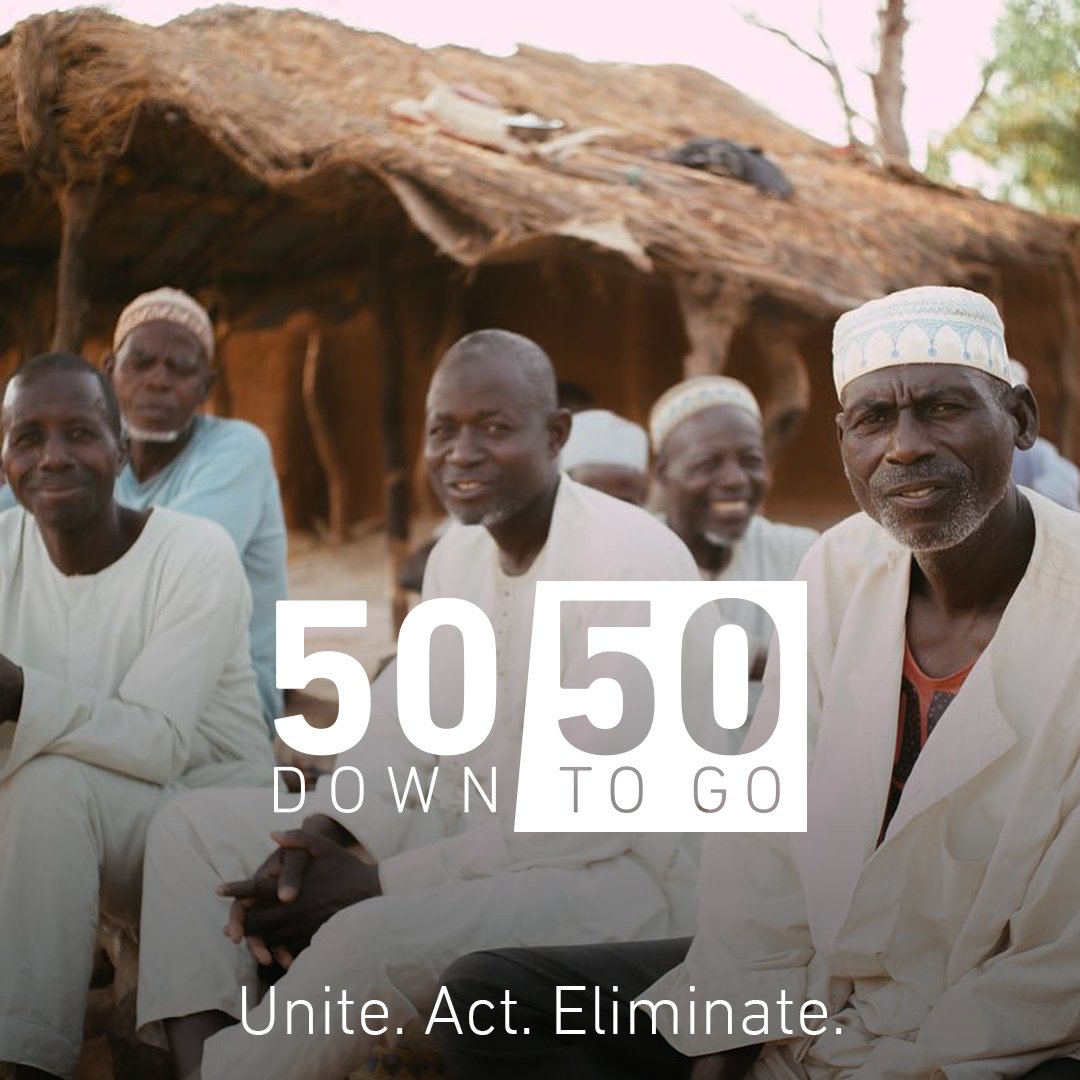 On #WorldNTDDay we celebrate the 50 countries which have eliminated at least one neglected tropical disease, and join forces for the road ahead to ensure 50 more reach this ambitious target by 2030! #UniteActEliminate