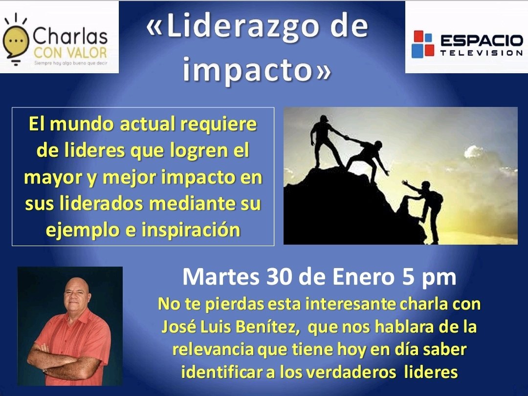 ConCharlas's tweet photo. Hoy tenemos programa #CharlasConValor en @EspacioTVMX  conduce @jlbenitezv

@TrascendenciaAC 
@LuisRubenVG https://t.co/WmP2znYFLR