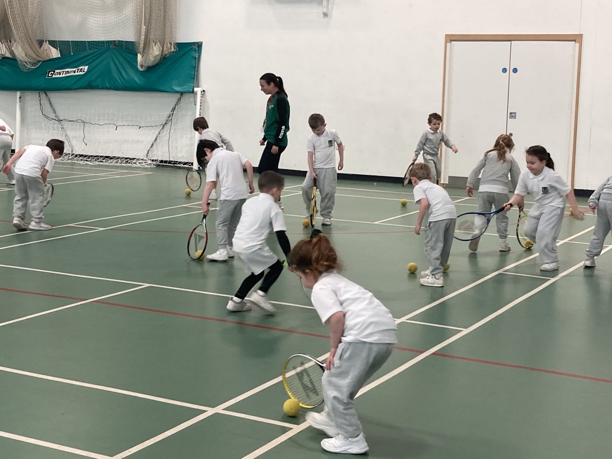 A great tennis taster coaching session for Year 1 today, ready for the Summer. Thanks ⁦<a href="/TobyPalin/">Toby Tennis Coaching</a>⁩ and coach Jamie for your expertise. ⁦<a href="/Juniors_Grange/">Juniors | The Grange School</a>⁩ ⁦<a href="/Grange_Cheshire/">The Grange School</a>⁩ 🎾