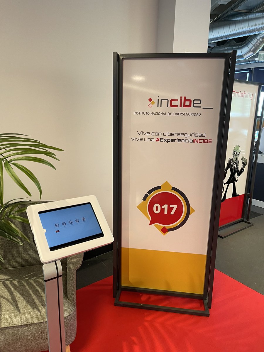 No dejéis de pasaros por la Kalamos 32 para aprender temas de ciberseguridad de manera muy didáctica con los expertos de <a href="/INCIBE/">INCIBE</a>    Tanto para jóvenes, como para mayores de 10-14 y de 16-19 hasta el jueves.