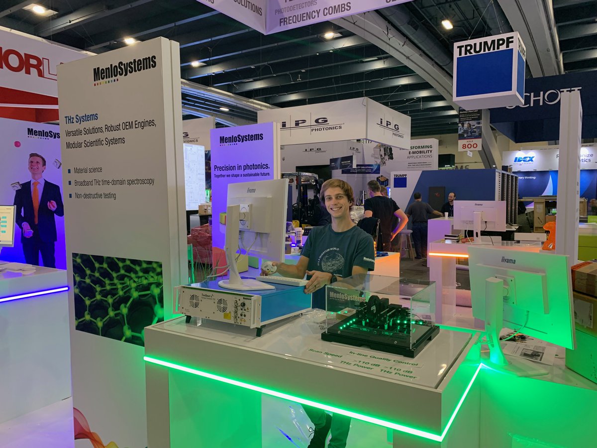 The @PhotonicsWest exhibition kicks off today! Join team Menlo at booth 827 in hall B. We are pleased to announce Jens Schumacher as new General Manager of Menlo Inc, supporting our growth and expansion in  the USA. #PhotonicsWest #Photonics #QuantumTech menlosystems.com/events/news-pr…