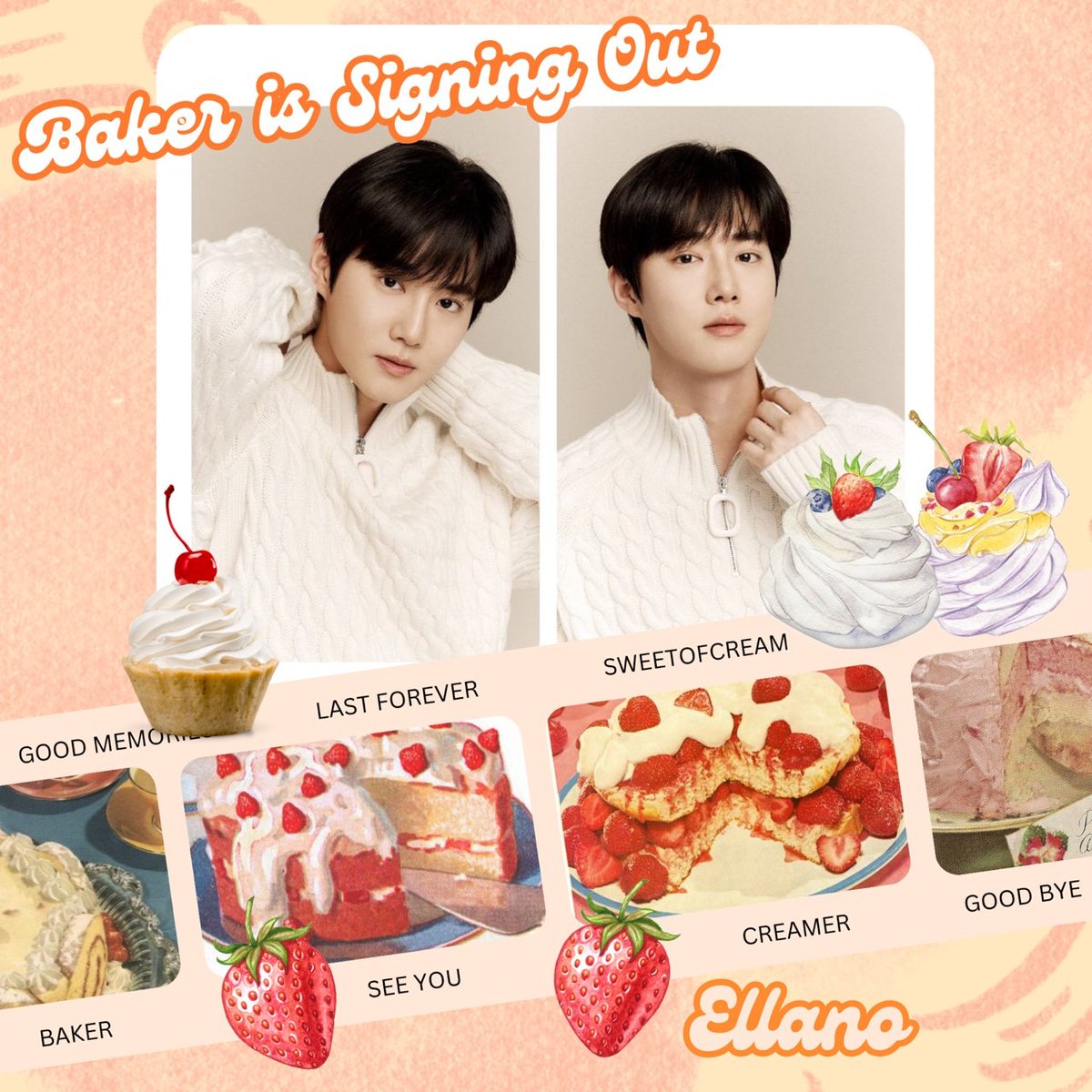 hzekkie's tweet photo. Being a teacher for students who want to learn to make cakes for seven days is really fun. I, Ellano have let my students go to create their own cake shop and let go of my identity. Thank you to those of you who have studied at our cake shop! 🍰 https://t.co/JUSSDFyFfJ