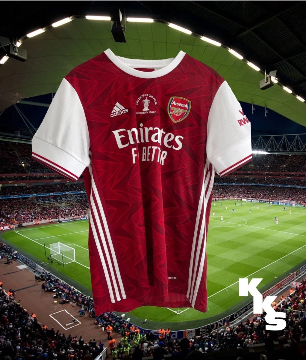 KeyKitSelection's tweet photo. Arsenal FC 2020-21 Home FA CUP FINAL

Replica + FA Cup Final Patch
Size: L
Condition: BNWT
Price: $95.00 https://t.co/TH4AIMFwDM