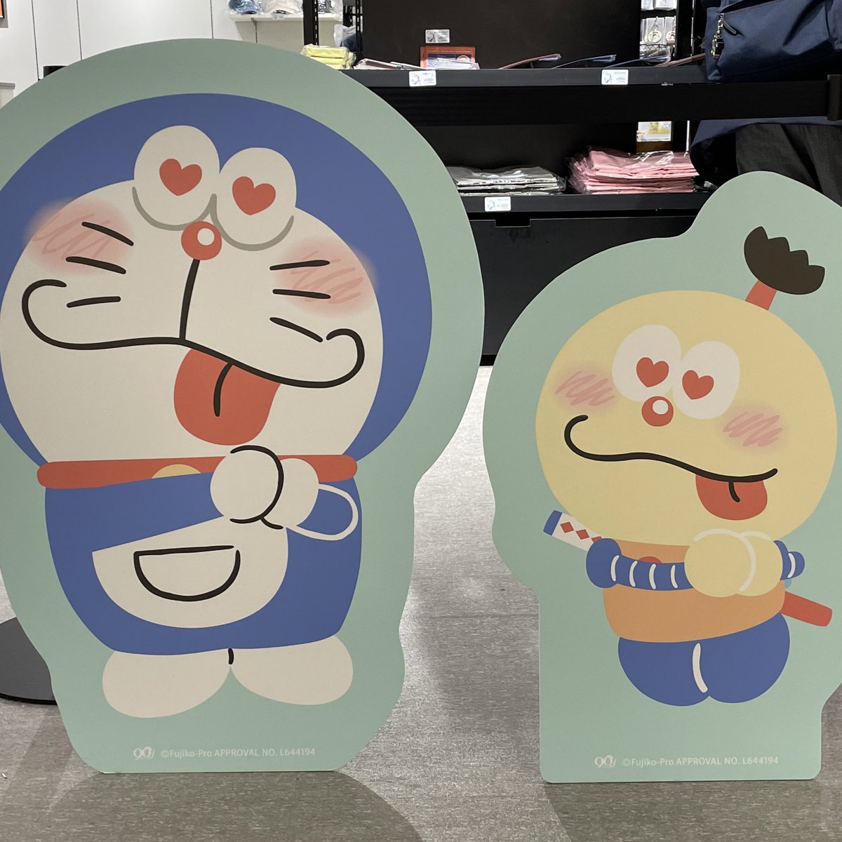 takao96426's tweet photo. 27日に行ってきた「I'm Doraemon 」のPOP UP STORE(兵庫会場)。
欲しかったF先生90周年のアクスタ等、沢山買っちゃいました😚

#ImDoraemon
#ドラえもん
#藤子・F・不二雄生誕90周年記念 https://t.co/spNAKLBOVE