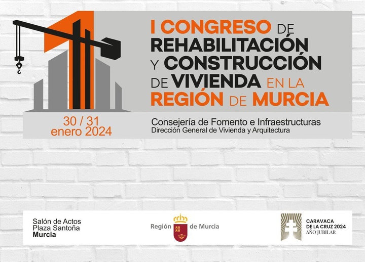 AremurMurcia's tweet photo. 🕘Mañana, día 31, AREMUR asiste al "I Congreso de Rehabilitación y Construcción de Vivienda en la Región de Murcia" 
📌 En la Consejería de Fomento e Infraestructuras 
➡️09.15, Participa Ángel Turpin, vicepresidente de AREMUR https://t.co/qAnUBfptSK