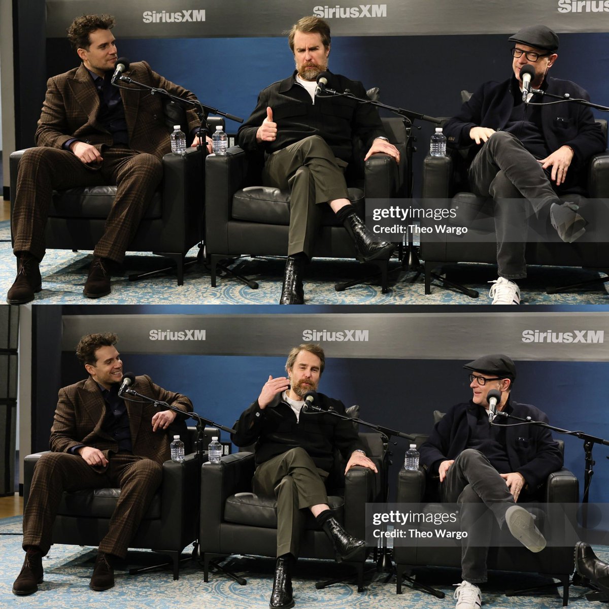 They are adorable 🫶🏻 i need this interview now!!! 

#HenryCavill #SamRockwell #MatthewVaughn #ArgylleMovie