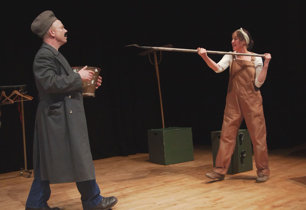 REVIEW - These Things Do Happen The Archers meets Dad's Army - this wonderfully funny play by Stewart Howson charts the mid war years farming community, the advent of mechanisation and the introduction of the Land Girls. 🖋shorturl.at/ehlsZ 🎟shorturl.at/hiyLP