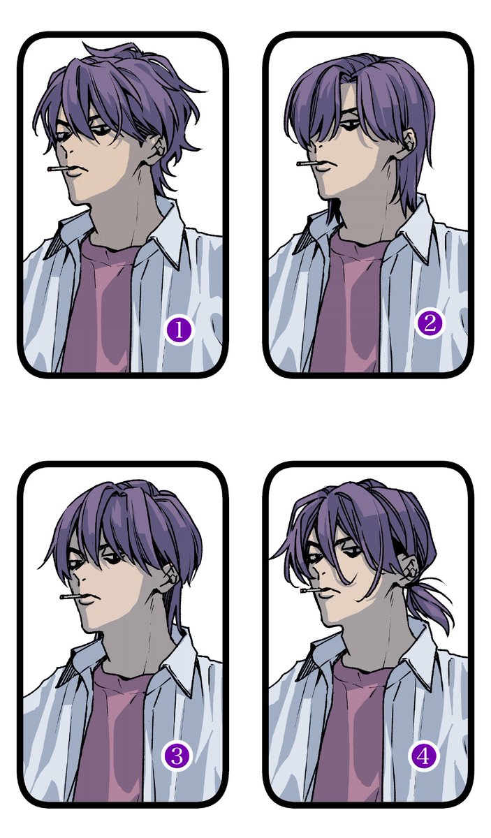 攻めの髪型どれがいい? 