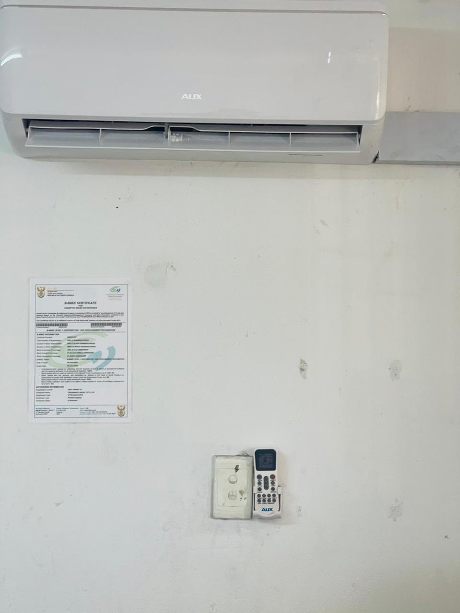 major_tech's tweet photo. 📍Alton Richards Bay Workshops, supply and installation of AIRCONS by Major Tech Engineering. https://t.co/Hh2IEqXatO