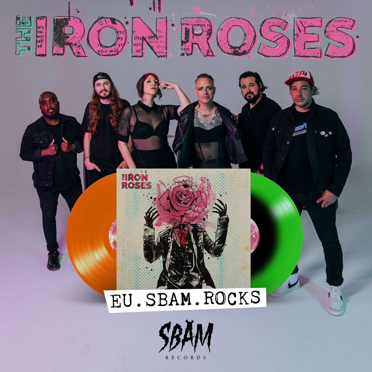 We have two brand new variants of the recent THE IRON ALBUM in our store! Ready to ship. So better grab them before they’re gone!🤘 eu.sbam.rocks