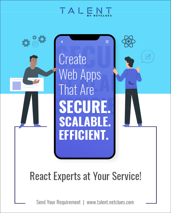 netclues_talent's tweet image. Are you looking to create web apps that are rich, secure, and scalable? Hire our expert Reactjs developers to create web applications that'll leave a lasting impression. Let's bring your vision to life!
#HireReactDevelopers #ReactjsDevelopers #TalentByNetclues