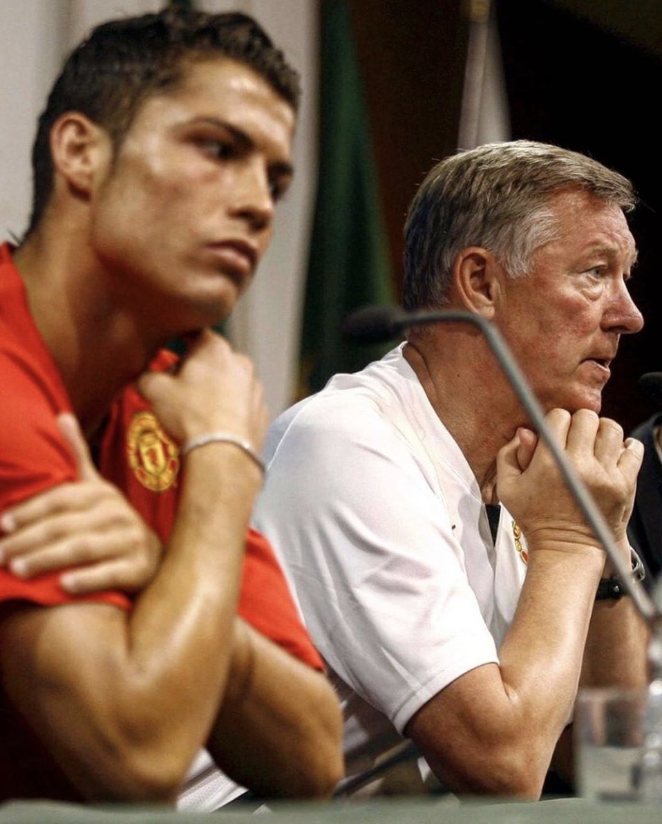 CristianoXtra on X: ""Sir Alex Ferguson is my father in football." - Cristiano Ronaldo https://t.co/udgbeq0kCf" / X