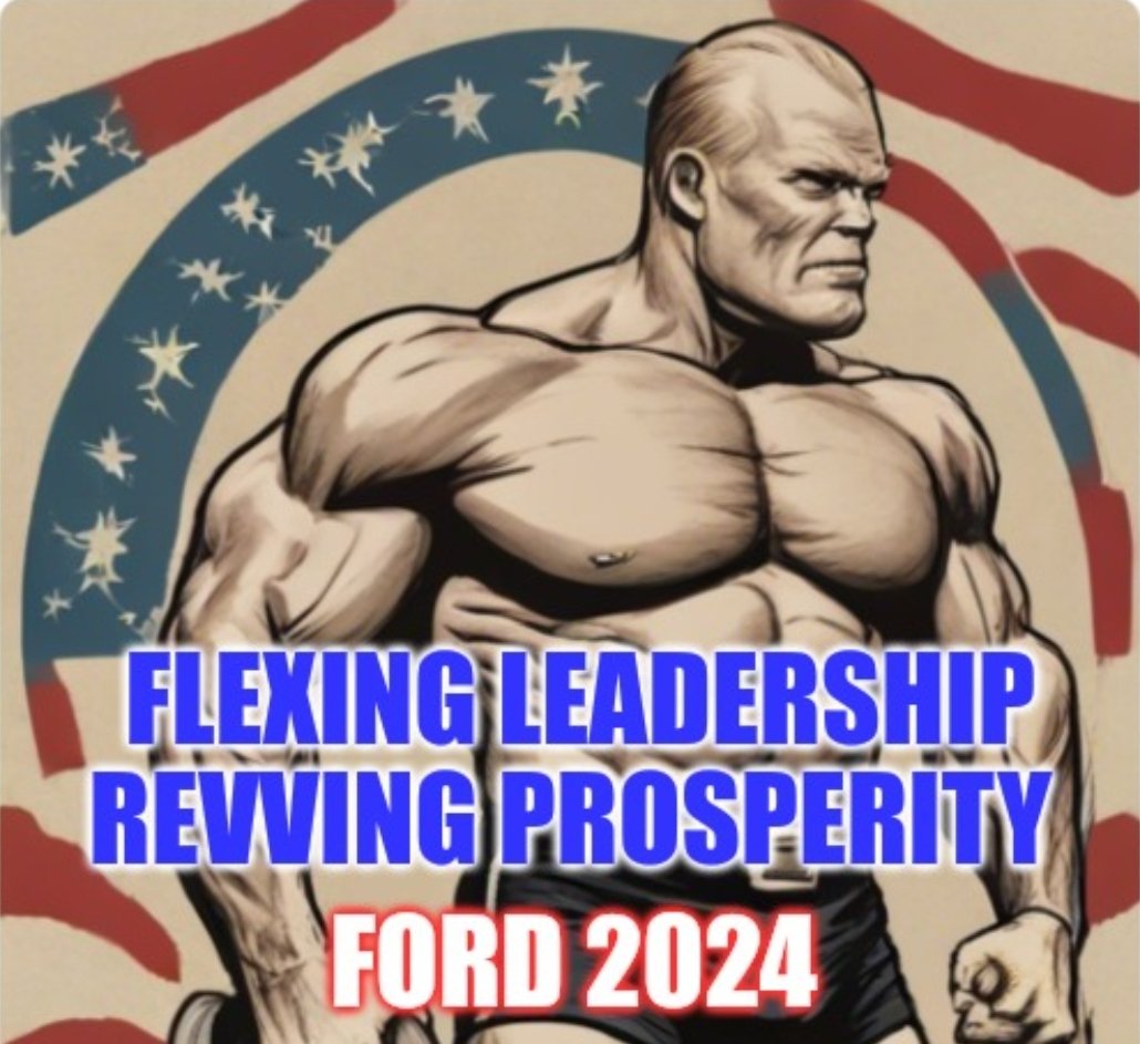 I have 1 term left.  #Ford2024