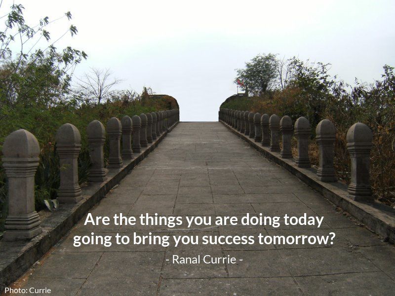 Ranal55's tweet photo. Are the things you are doing today going to bring you success tomorrow?

#quote #quotesmith55 #ontask #priorities #TuesdayMotivation https://t.co/R2rPXCfOix