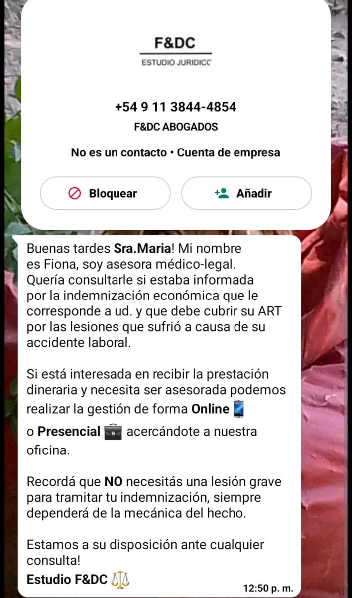 ElMundoJuridico's tweet photo. ❌ En algún momento la SRT tiene que investigar quién o quiénes pasan los listados de gente que se accidentó. Una vergüenza. https://t.co/vCUzqvS8Lp