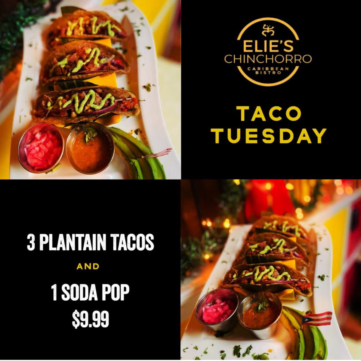 Taco Tuesday!! #Caribbeanflavors !! #Plantaintortilla