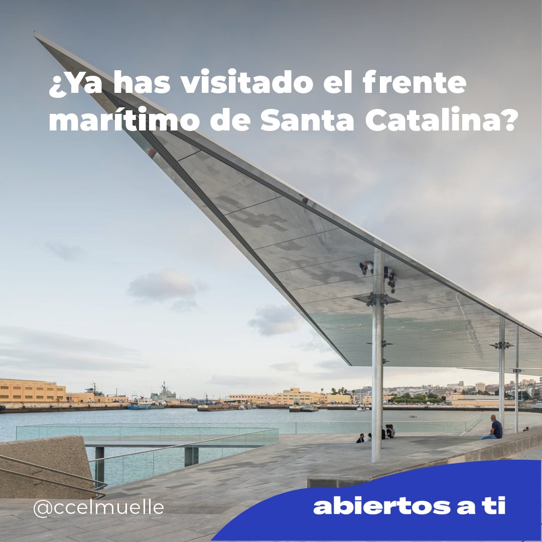 ccelmuelle's tweet photo. 🌊 ¿Conoces este maravilloso lugar junto a nosotros? Descubre el frente marítimo de Santa Catalina, un mirador que acaricia el mar y se convierte en la antesala perfecta para tu experiencia de compras en el Centro Comercial El Muelle. 🛍️

 ¿Ya has disfrutado de sus vistas? https://t.co/jlQTny0elz
