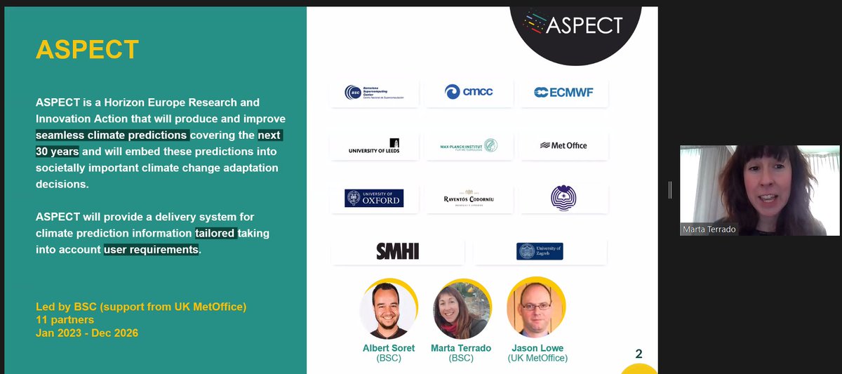 ASPECT_project's tweet photo. ⚠️The ASPECT User Forum 2024 has began!

@martaterrado, one of the project coordinators, introduces the project, and highlights that ASPECT places users at the center of research, taking into account their needs and requirements.

Register: https://t.co/ErtvX5Pk45 https://t.co/zDDrh1qxOX
