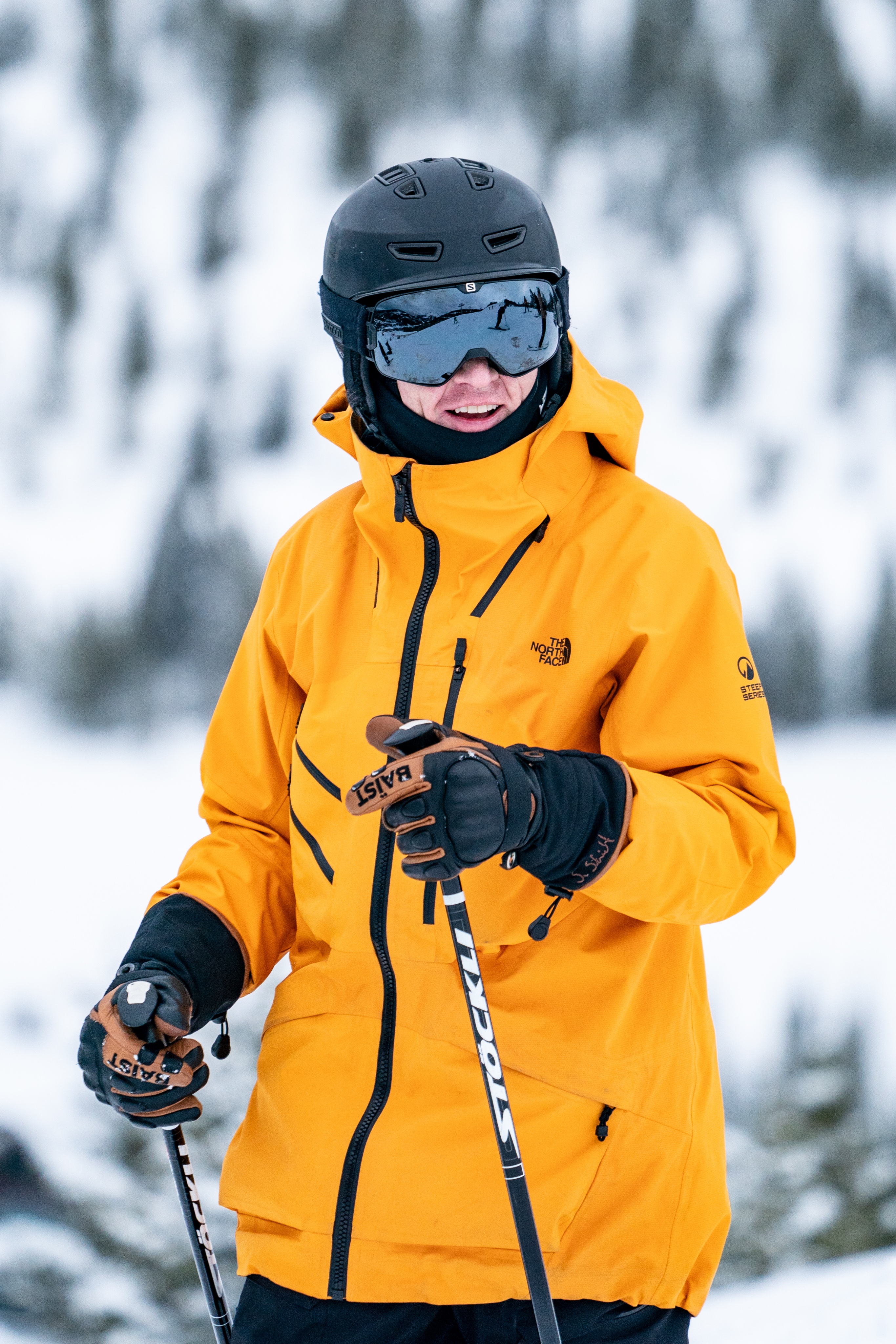 North face cheap brigandine yellow