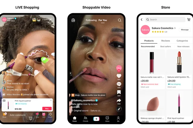 #TikTok test automatically identifies products in #videos and offers purchase #links - @JonPorty @Verge

theverge.com/2024/1/30/2405…

#ecommerce #retail #DigitalTransformation #MWC24 #shopping #OnlineSelling @IanLJones98 @Shi4Tech @lyakovet @IngridVasiliu @dinisguarda @FrRonconi…