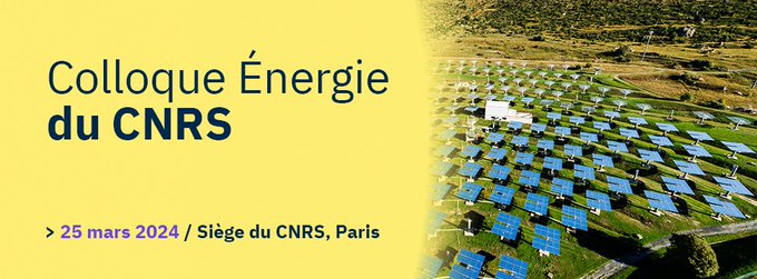 #CNRSEnergie🔋
Le colloque Énergie du @CNRS réunit les acteurs académiques du domaine de l'#énergie. Au programme, les futurs vecteurs d'énergie et les questions sociétales liées à la transition énergétique. 🗓️25 mars 2024
📌Paris, Siège du CNRS
▶️colloqueenergie2024.sciencesconf.org