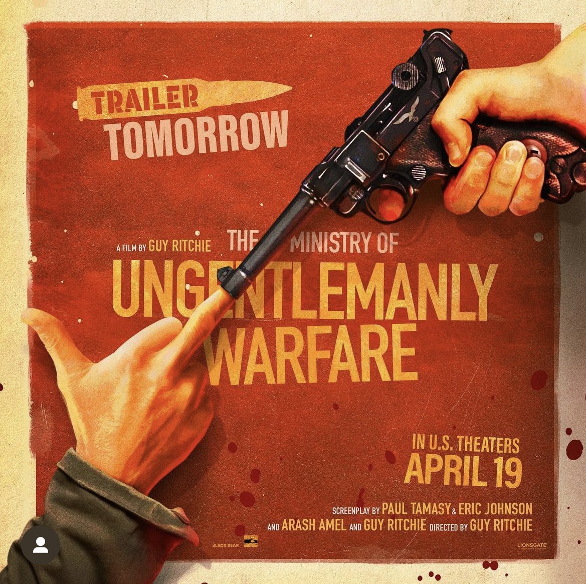 The trailer for @GuyRitchie1968’s ‘Ministry of Ungentlemanly Warfare’ drops today! 👀🎬 #UngentlemanlyWarfare #NewFilms