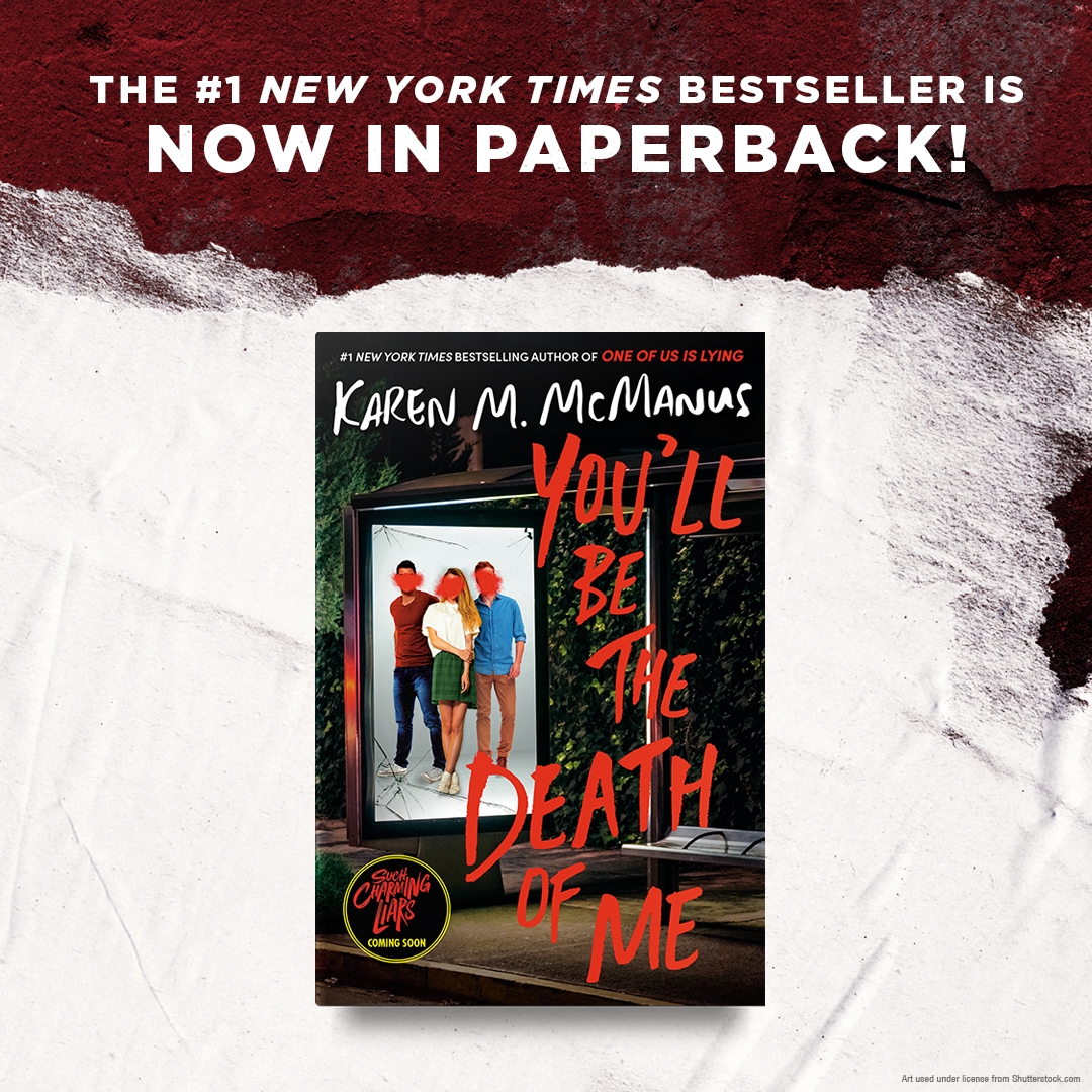 You'll Be the Death of Me is now in paperback! It's Ferris Bueller's Day Off with murder, and the mystery takes place within 24 hours 👀 bit.ly/42a5wEV