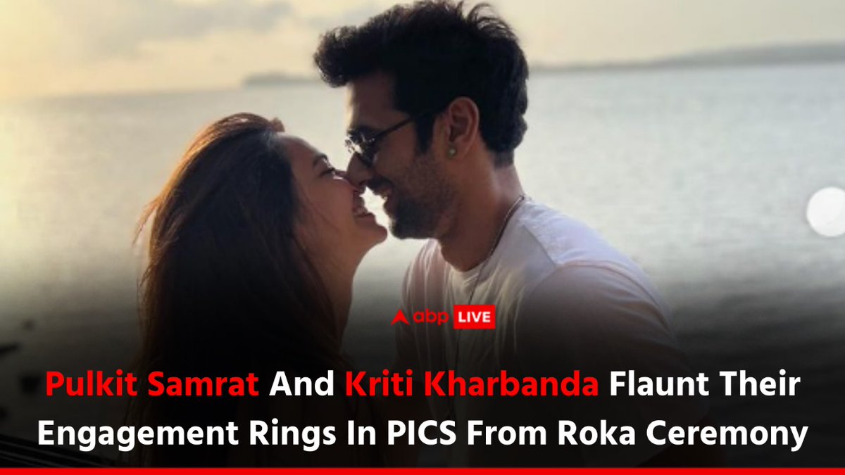 abplive's tweet image. Pulkit Samrat and Kriti Kharbanda, who have been in a relationship for some time, have now formally announced their engagement. 

Click on the 🔗 to know more
shorturl.at/bcgE1 

#ABPLive #PulkitSharma #KritiKharbanda #EntertainmentNews