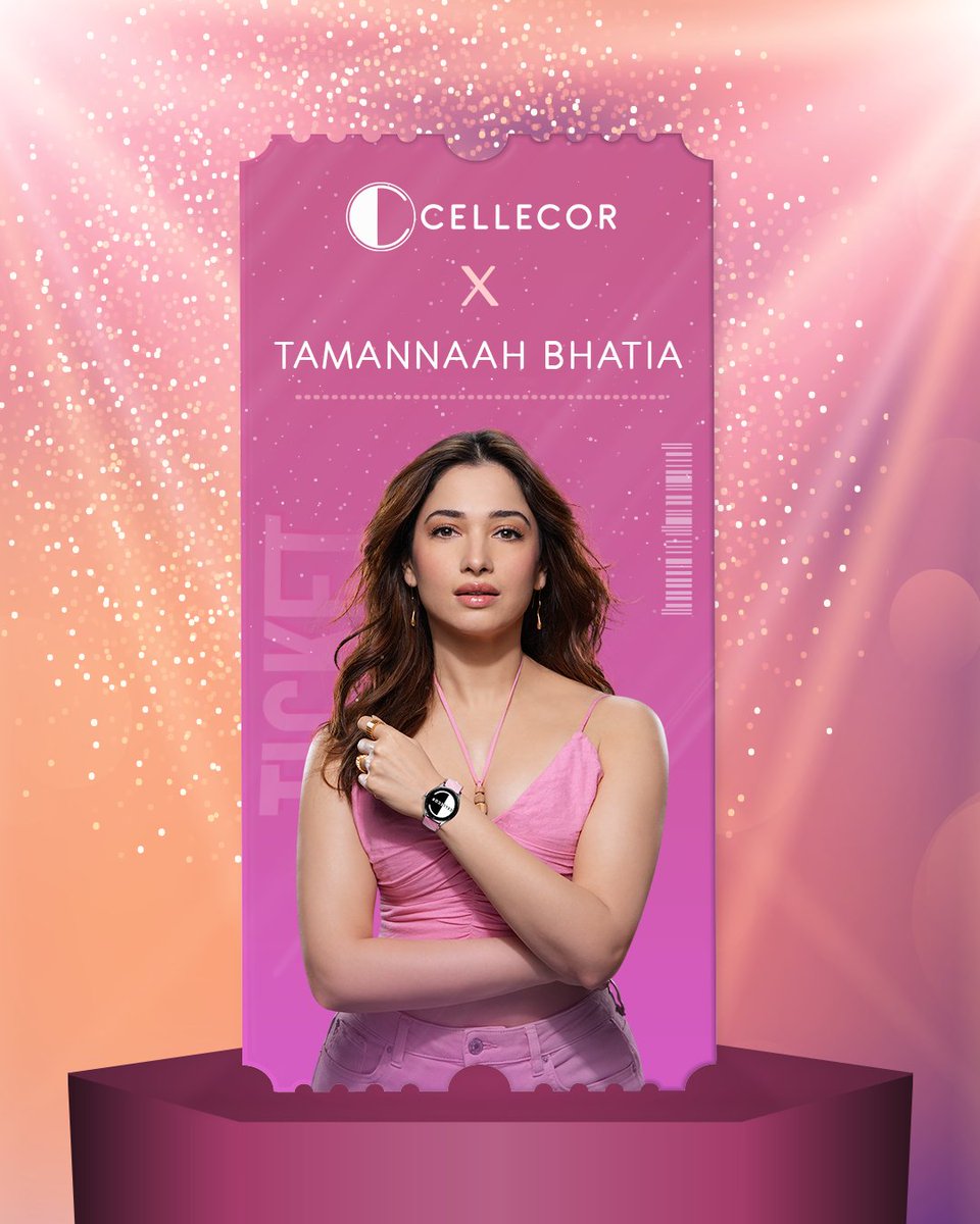 cellecorgadgets's tweet photo. 🎟️✨ Grab your front-row ticket for the most awaited show in town – '𝗧𝗮𝗺𝗮𝗻𝗻𝗮𝗮𝗵 𝗫 𝗖𝗲𝗹𝗹𝗲𝗰𝗼𝗿'! 

Be prepared for a tech spectacle like never before. 🌟 

#cellecor #cellecorgadgets #TamannaahXCellecor #TechSpectacle #FrontRowExperience #Tamannaah https://t.co/Gn6PQdc8BY