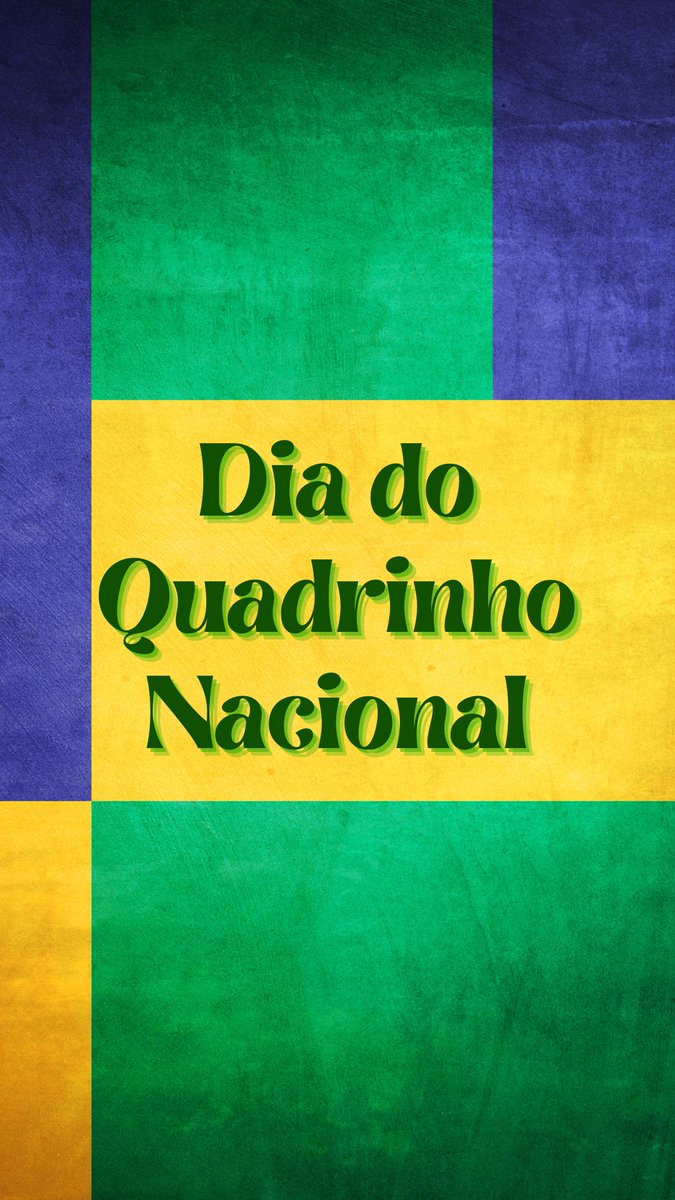 🥳Viva o 30 de Janeiro🥇

👏E o meu muito obrigado ao #ÂngeloAgostini por sua criação a frente das #historiaemquadrinhos📚

🇧🇷 É do #Brasil 🎉