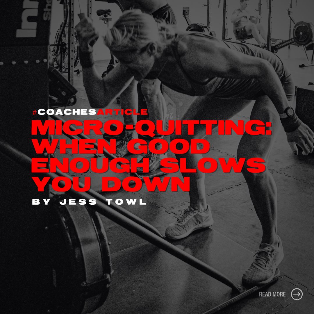 InnerFight's tweet photo. Are you guilty of micro-quitting? 
Hitting snooze on your alarm or taking it easy in the gym is harmless… right? Guess again!

Discover your power with  Coach Jess Towl here:
https://t.co/vsRvxKXL4x

#innerfight #noweakness #neverquit #fitness #sport #dubai https://t.co/xCve4i56mQ