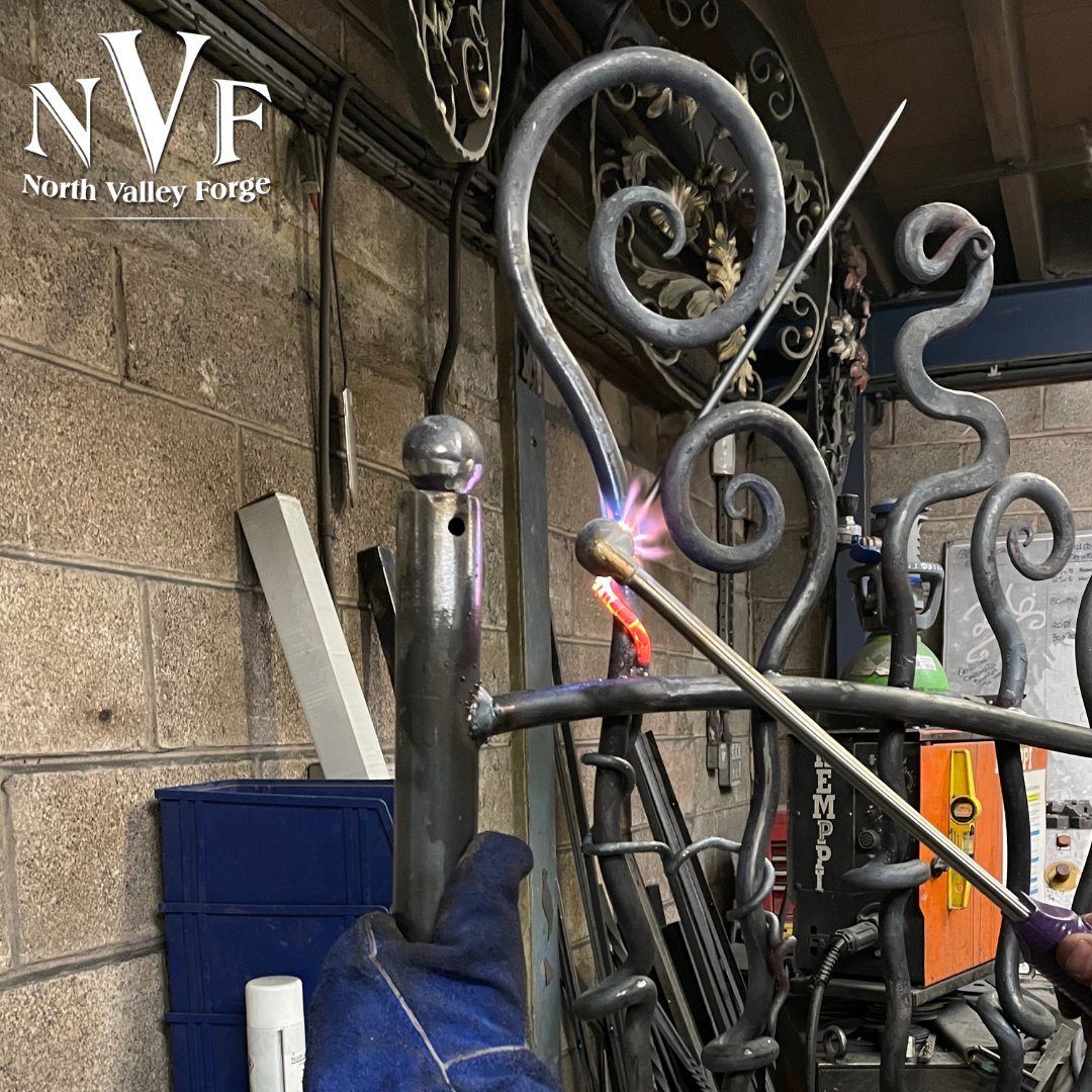 Observing Ryan's Knotted Bar Creation Process

Witness Ryan's masterful technique of crafting knotted bars by heating up the metal bar with a torch and then wrapping it around another. A stunningly intricate design is produced. 

Shop Our Knotted Bars. 

nvf.co.uk