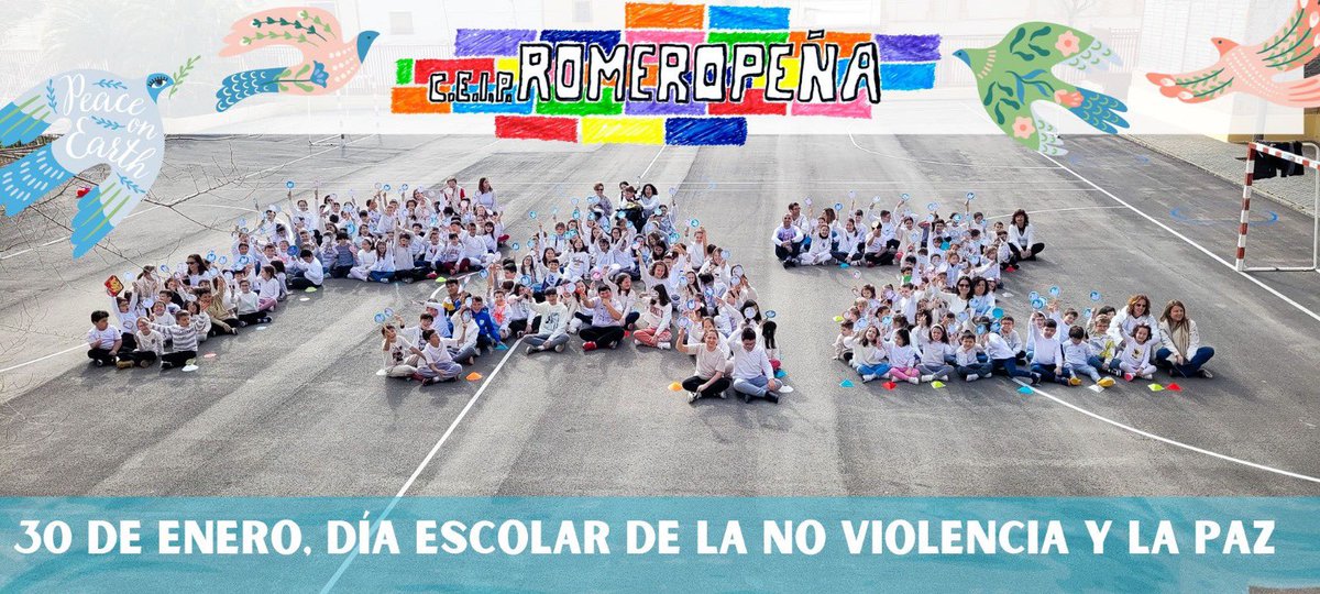 #DiaDeLaPaz ☮️ #LaSolana #CiudadReal #EducaciónPública