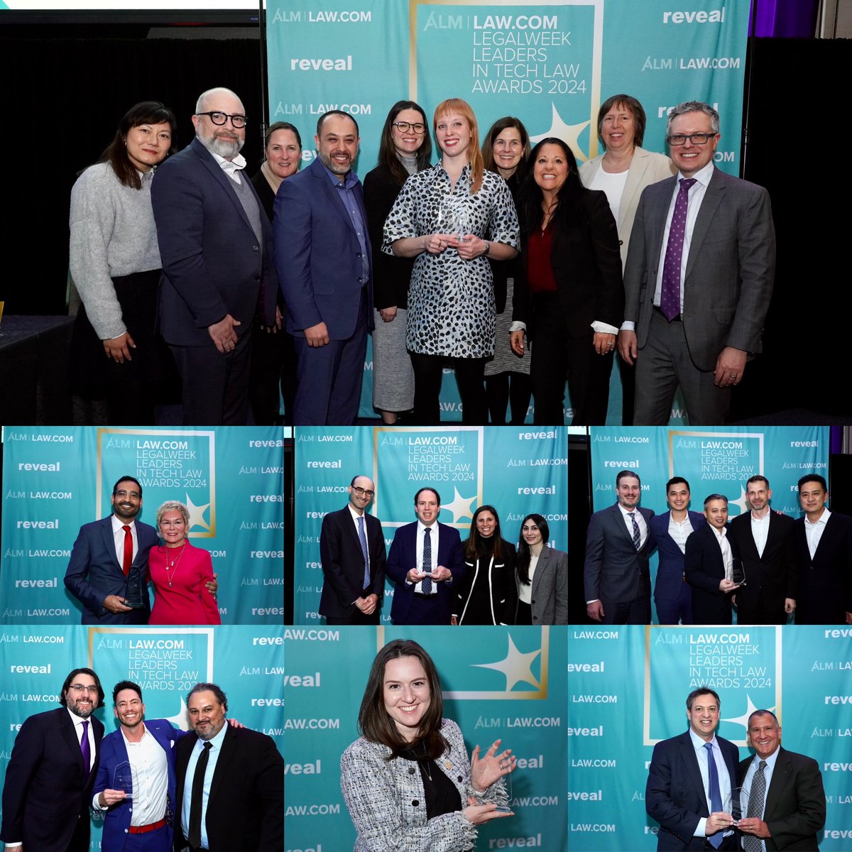 And the award goes to......🏆

Congrats to all of our winners from last night's Legal Week Leaders in Tech Awards!
#Legalweek24