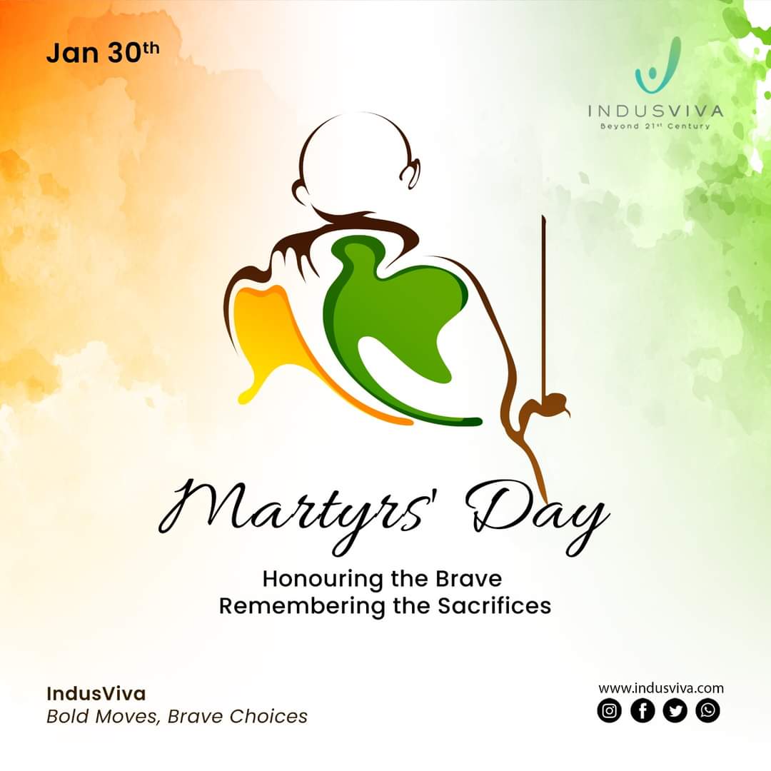 Remembering the sacrifice, cherishing the bravery. #MartyrsDay 
#MahatmaGandhi #Gandhi #gandhiji #inspiration #India #motivation #MartyrsDay #MartyrsDay2024 #January2024 #jaihind #FreedomFighter #30thJanuary #vibrantviva