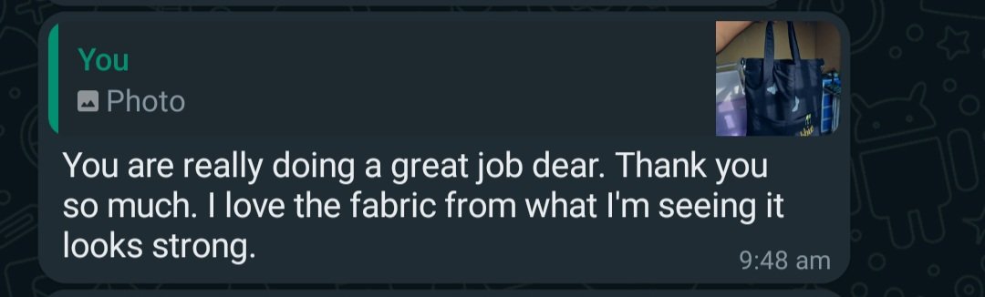 OilMoneyApparel's tweet photo. Reviews!!!

The first picture was my very first sale this year. She has seen shege with online vendors &amp; was super paranoid. 

The second one already got scammed trying to buy Totes for herself &amp; her customer. 

I'm happy they came across me &amp; I brought some positivity to them. https://t.co/2oUnpPkwDZ
