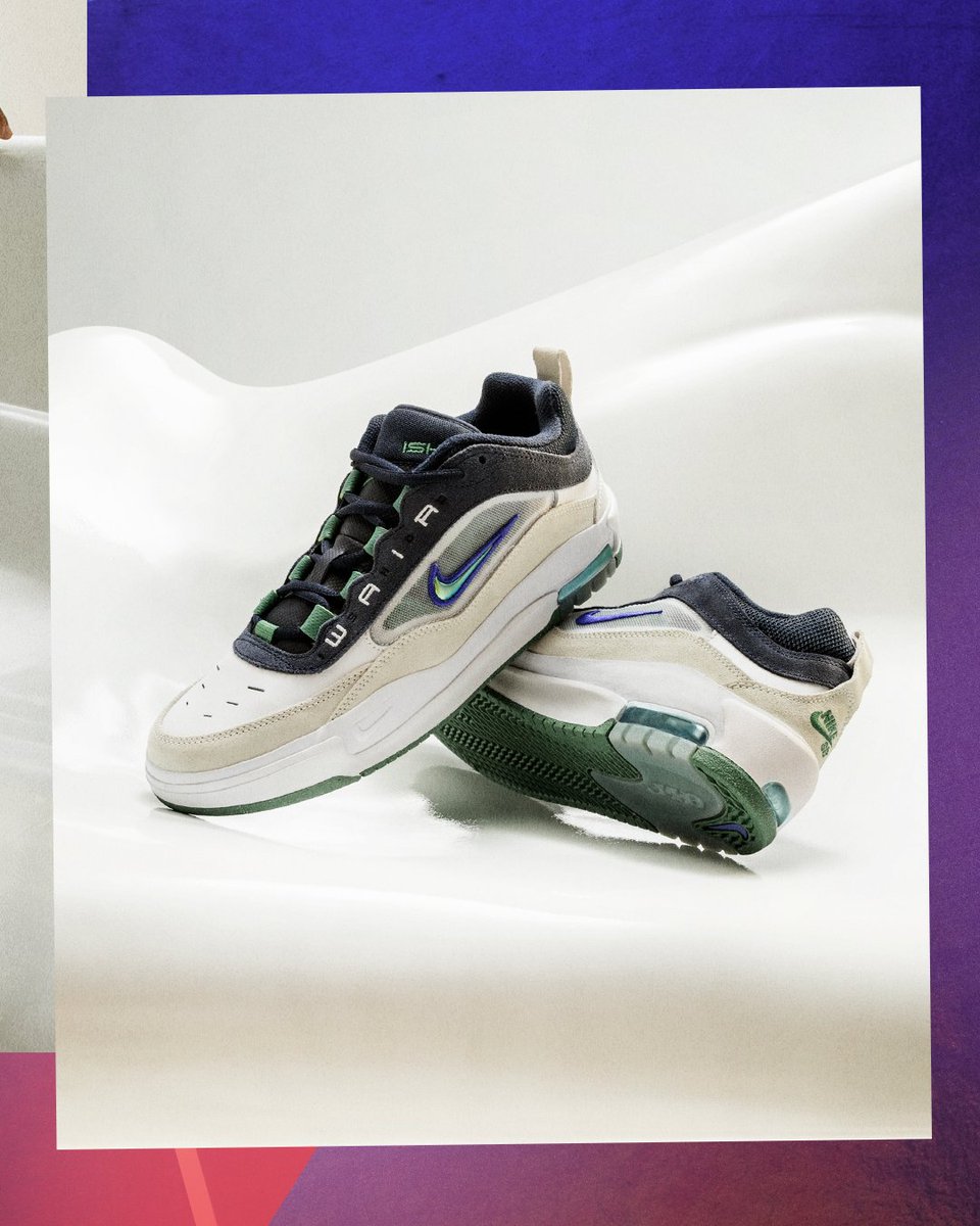 doodahstore's tweet photo. Introducing the Nike Air Max Ishod. 

Wair's latest pro model embodies '90s-inspired aesthetics captured through a modern lens. 

Now available instore and online. https://t.co/KskEPf6X1R