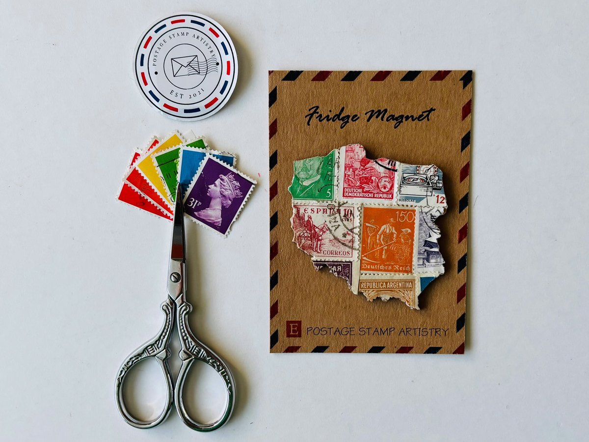 New Listing - Poland 🇵🇱 Fridge Magnet in WW Stamps 
postagestampartistry.etsy.com/listing/153503…  #craftbizparty #earlybiz #inbizhour #mhhsbd  #ukgiftam #ukgifthour #ukmakers #yourbizhour #postagestamps #art #postagestampart #papercrafts #stampart #gift #fridgemagnet #poland