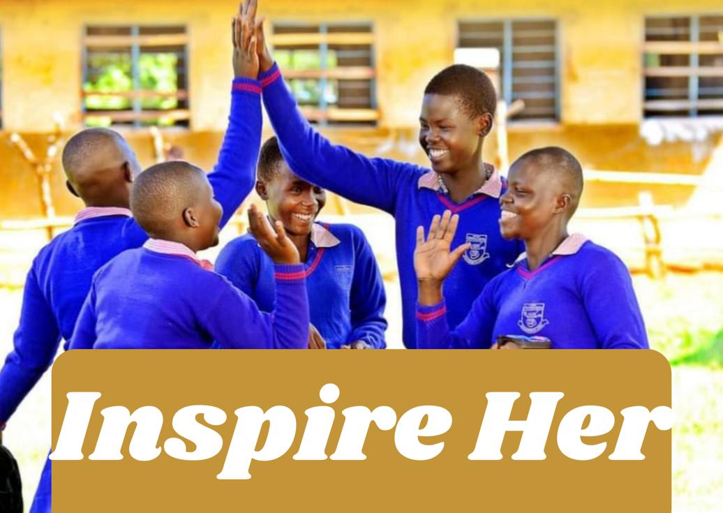 Let's give hope to the young girls and inspire them to have better visions of life than holding them back, you and I can cause a transformative change to young girls, remember, their education matters, #inspireher