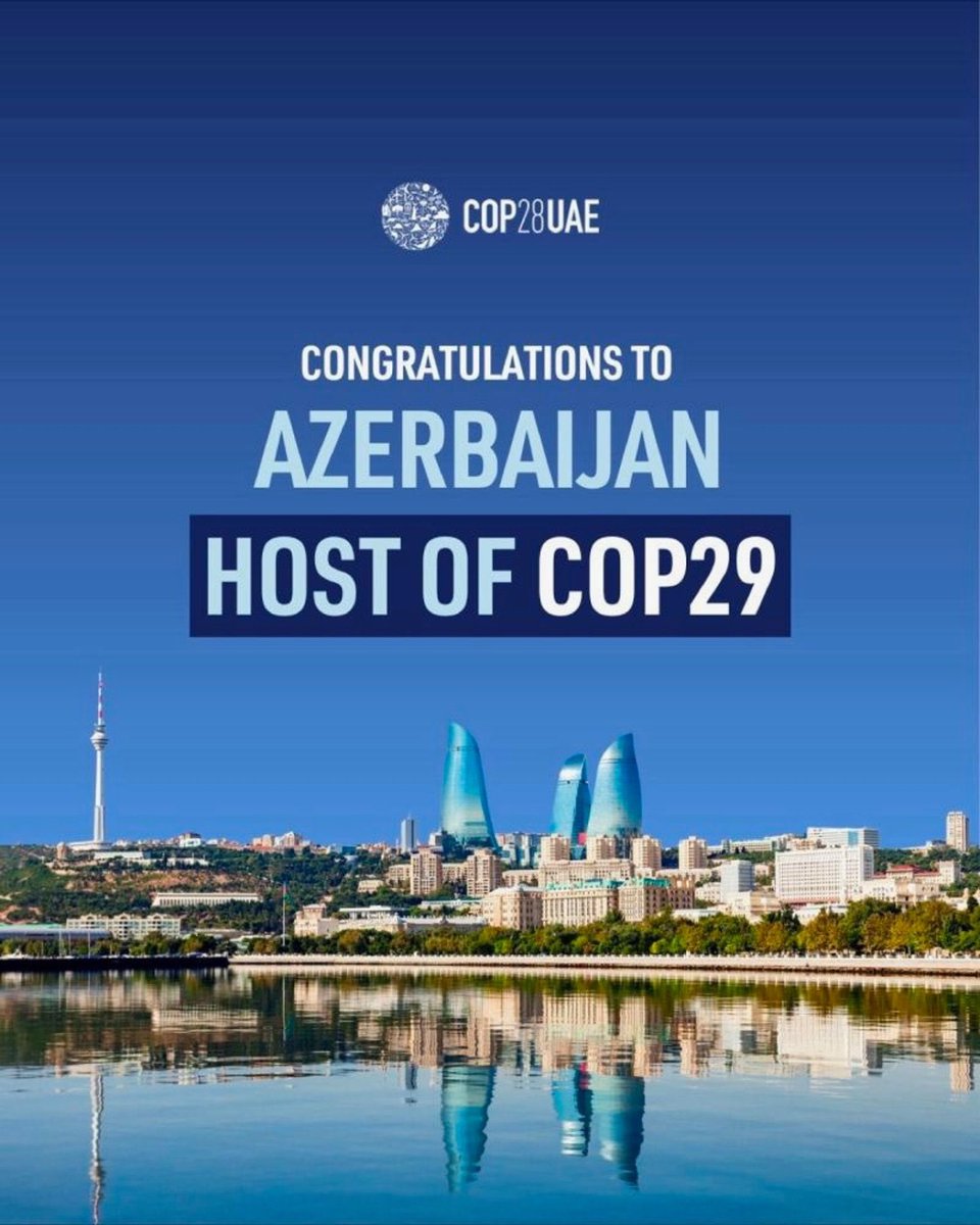 COP29 is going to be held in a country where 90% of its exports are oil and gas, it apparently continues to be bought out by the fossil fuel industry. This is why we the people must continue to speak up and against the industry and COP 
#investinrenewables