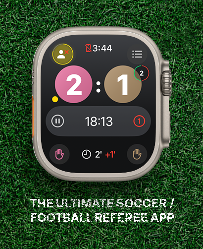 What_Score_Bro's tweet image. 🚨🆕v2.4: Stay on top of your game and log every goal, caution, temporary dismissal, red card, and substitution in under three seconds, 💯% IFAB-compliant. ⏩ &quot;What&apos;s the Score, Bro?&quot; is the ultimate app for #soccer/#football #referees, replacing pen and game card, hassle-free.⚽️