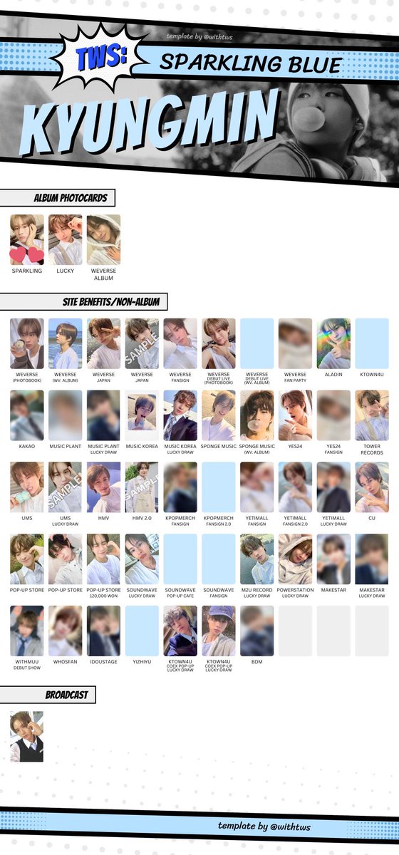 tws トレカ 特典 封入 ユニバ hmv 交換 譲) シンユ シニュ ドフン