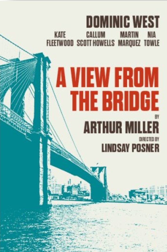 After its run at @TheatreRBath next month, 'A View From The Bridge' will transfer to the West End. Starring Dominic West, @katefleetwood and @callumshowells, it plays at Theatre Royal Haymarket from 23rd May - 3rd August. 100 tickets for £20 are available each show for under 25s.