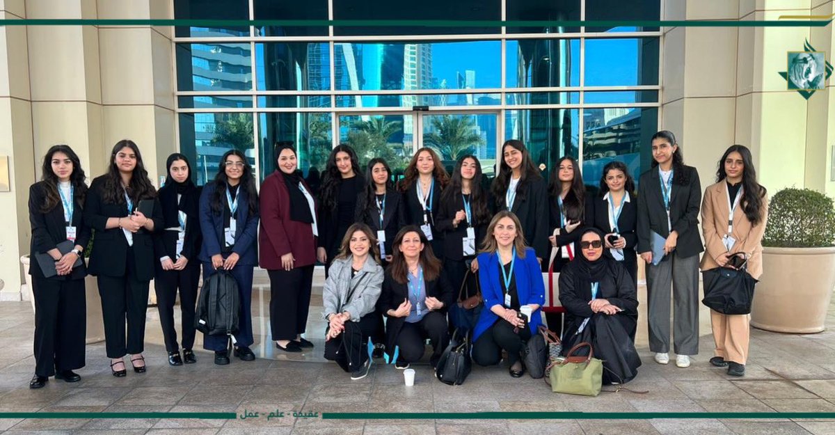 KFSCHOOL's tweet image. Calling all future diplomats! 🌍✨ 

The talented girls of #KFS recently participated in The Hague International Model United Nations in Qatar, They showcased their negotiation skills, diplomacy, and global knowledge.🌐 

 #ModelUN
#king_faisal_school 
#faith_knowledge_work