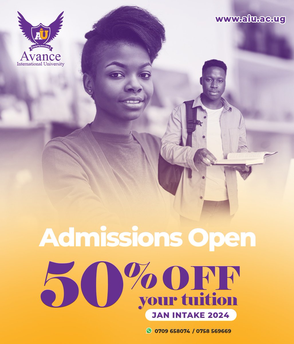 Avance International University tweet media