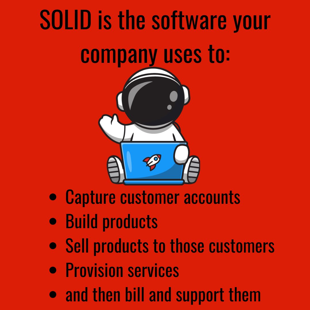 soliditech's tweet image. SOLID is an All In One platform helping your compony to grow by optimising and automating your business processes
#BusinessAutomation #SOLIDitech #SOLID #Software #AllInOne