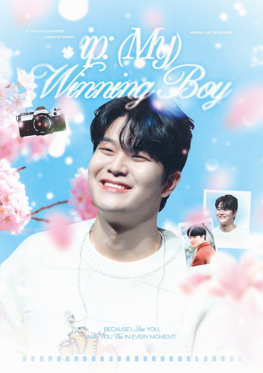 winminS220's tweet photo. 𝘪𝘱: 𝘔𝘺 𝘞𝘪𝘯𝘯𝘪𝘯𝘨 𝘉𝘰𝘺 *·˚ ༘ 📷🎧 

:¨·.·¨:
`·..➭ 𝘚𝘦𝘶𝘯𝘨𝘮𝘪𝘯 𝘉𝘪𝘳𝘵𝘩𝘥𝘢𝘺 𝘌𝘷𝘦𝘯𝘵 

 .• ✿ 카페 100디그리
 .• ✿ 𝟐𝟒.𝟎𝟐.𝟏𝟕 ~ 𝟐𝟒.𝟎𝟐.𝟐𝟎

#승민으로부터 
#Dear_My_WinningBoy https://t.co/QAPHkpxC9X