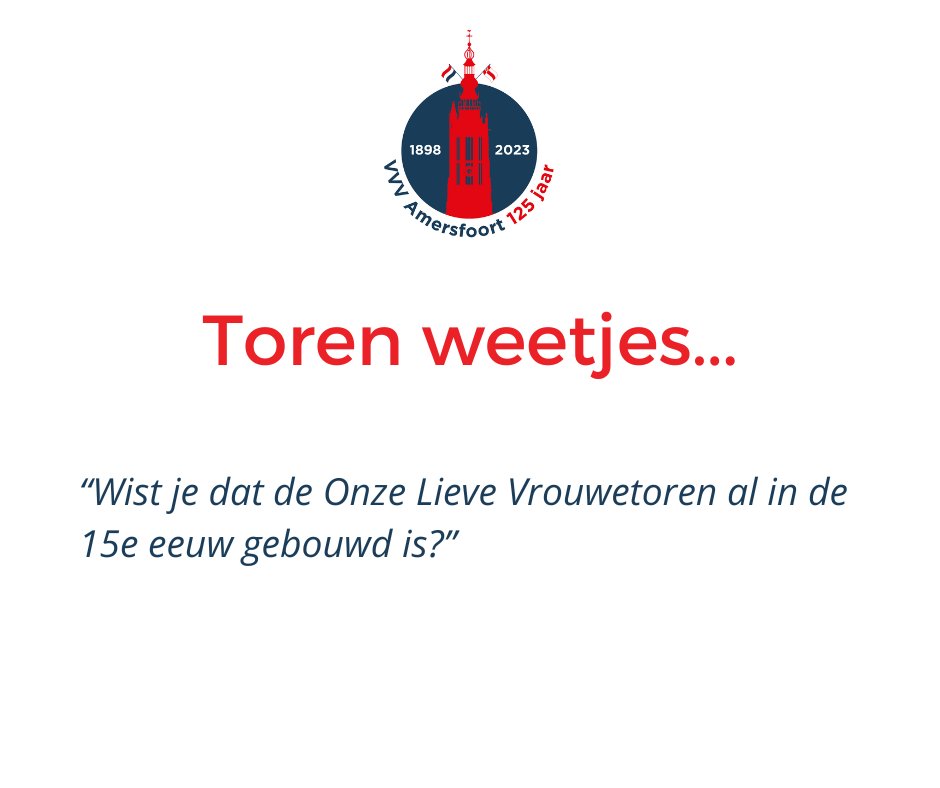 Heb jij nog nooit de toren beklommen?
Boek dan snel je tickets en bekijk Amersfoort van grote hoogte 👇

vvvamersfoort.nl/nl/onze-lieve-…