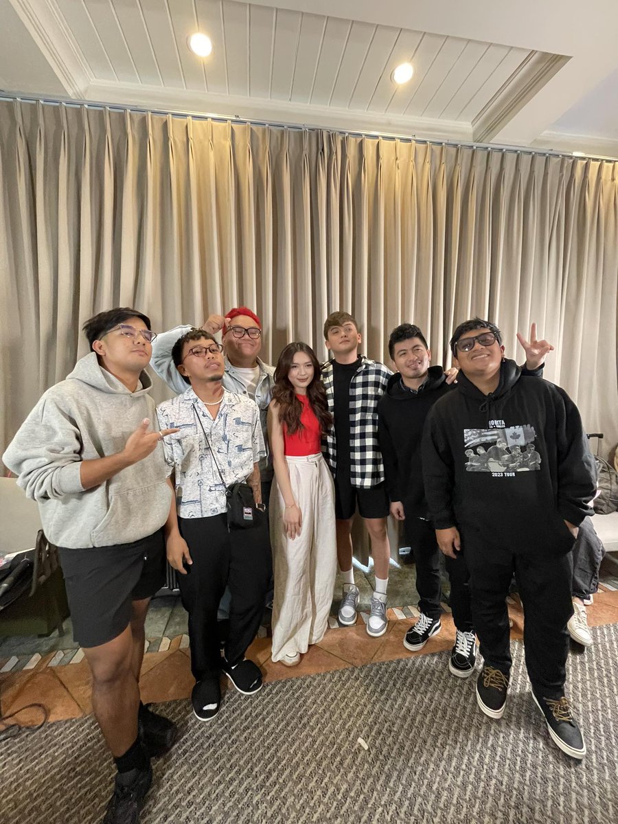 ate_jomzqatar's tweet photo. Hello guy's  hahahaha. 

FRANSETHxNOBITA MVShooting
#TayoNaLangMVShooting 
@francinecarreld | @imsethfedelin 
@nobitamusicph https://t.co/C42ktKxswk